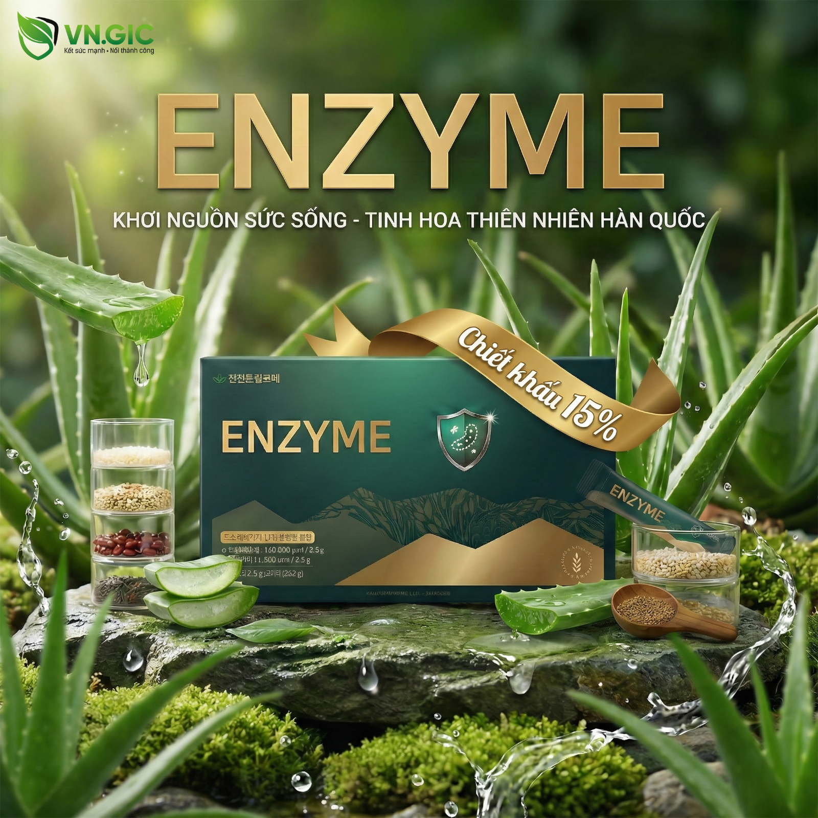 Enzyme thải độc tăng đề kháng I&YUL Plus KJM