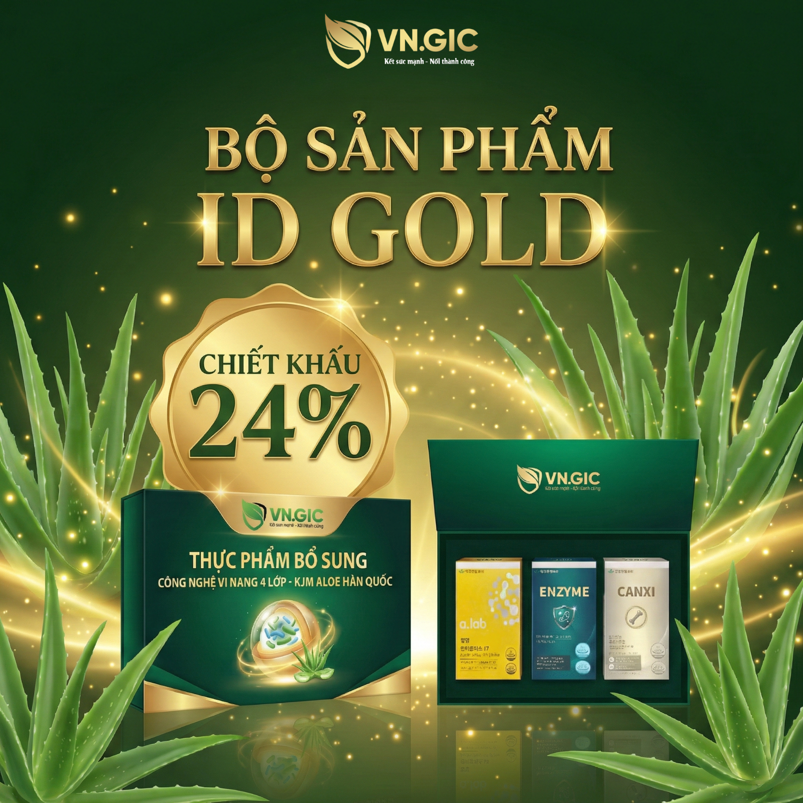 Combo sản phẩm Gold